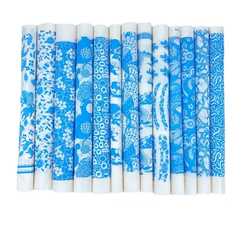 1 шт. Керамическая глазурь, синие и белые наклейки, Высокотемпературная бумага, бумага для переноса керамики, Инструменты для раскрашивания керамики своими руками