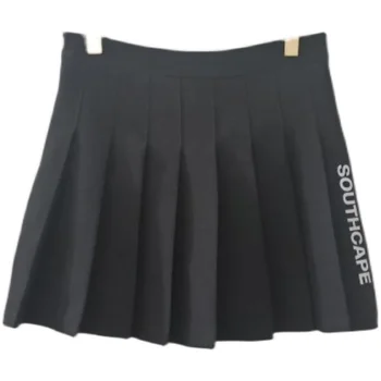 2023 Женская одежда для гольфа, Новая Летняя Корейская спортивная мода, Приталенное Универсальное теннисное платье, Плиссированная юбка, Короткая юбка