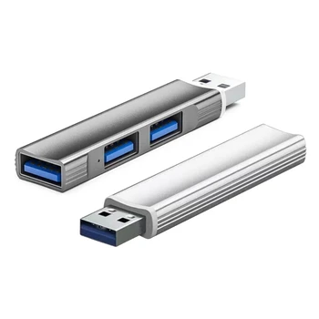 3 в 1 USB-КОНЦЕНТРАТОР 3-Портовый USB-Адаптер USB 2.0 Splitter 5 Гбит/с 2.0 480 Мбит/с Для ПК Компьютерные Аксессуары