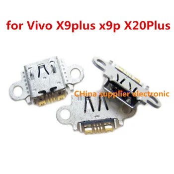 30шт-200шт Разъем Micro USB Jack для Vivo X9plus x9p X20Plus Порт Зарядки Разъем для Зарядки