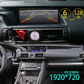 Android 12 1920*720 Экран Автомагнитолы CarPlay Для Lexus IS300 IS350 IS250 IS200T IS F 300 350 Стерео GPS Мультимедийный Видеоплеер
