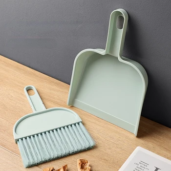 Broom Dustpan Set Small Household Dust Soft Bristle Brush Window Cleaning Tools Durable Gadgets для дома полезные вещи