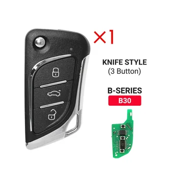 KEYDIY B30 KD Автомобильный Ключ с Дистанционным Управлением Универсальный 3 Кнопки в стиле Ножа для программатора KD900/KD-X2 KD MINI/URG200