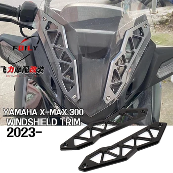 Soporte de parabrisas delantero para YAMAHA, barra protectora para deflectores de viento, XMAX300, XMAX 300, X-MAX300, 2023, nue