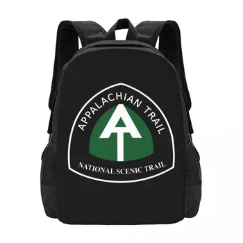 Аппалачская тропа, Простой Стильный Студенческий школьный рюкзак, Водонепроницаемый Повседневный рюкзак Большой емкости, Дорожный рюкзак для ноутбука