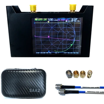 Векторный Сетевой Анализатор V2 3G S-A-A-2 NanoVNA Антенный Анализатор Коротковолнового диапазона HF VHF UHF с Антенным Анализатором EVA Case