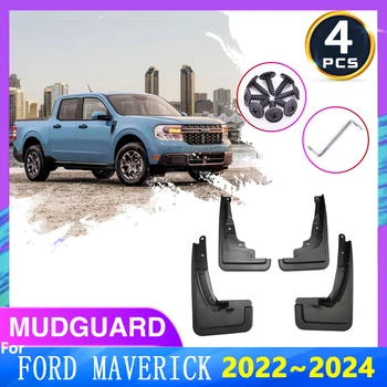 Для Ford Maverick P758 2022 2023 2024 Автомобильные Брызговики Передние И Задние Брызговики Брызговики Брызговики Автоаксессуары