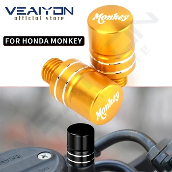 Для мотоцикла Honda Monkey Monkey125 M10 Алюминиевая заглушка для зеркала с ЧПУ, крышка, винты, Болты, аксессуары для мотоциклов