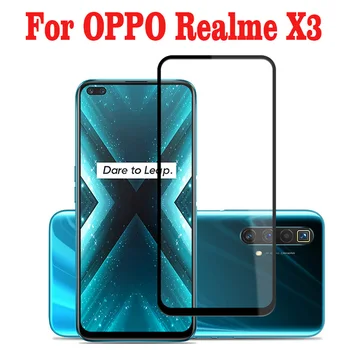 Закаленное стекло с 3D-покрытием для OPPO Realme X3, полноэкранная защитная пленка для OPPO Realme X3
