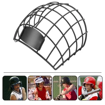 Защитная маска для лица Защита головы для софтбола Спортивный инвентарь для девочек из титанового сплава