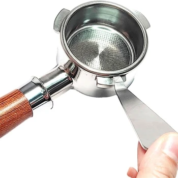 Инструмент для разборки чашек с кофейным порошком из нержавеющей стали, эффективный прочный аксессуар для эспрессо, кофемашина для приготовления кофе