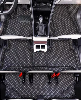 Ковры хорошего качества! Изготовленные на заказ специальные автомобильные коврики для Mercedes Benz EQB 350 2024-2022 на 7 мест водонепроницаемые ковры для EQB350 2023