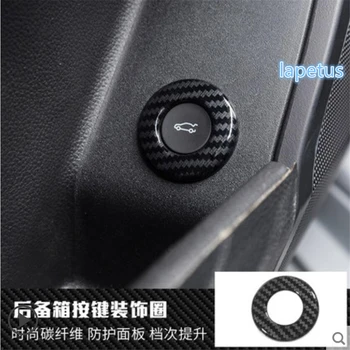 Кольцо для кнопки включения двери задней двери багажника, декоративная рамка, отделка крышки, подходит для Cadillac XTS 2015 - 2019 Аксессуары для интерьера автомобиля