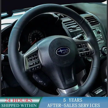 Крышка Рулевого колеса автомобиля из искусственной кожи для Subaru Forester 2013-2015 Legacy 2013-2014 Outback 2013-2014
