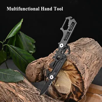 Мини-складной нож для выживания EDC, мультитул, снаряжение для кемпинга, Многоцелевой карманный нож для кредитных карт, приспособления для выживания, нож для мужчин
