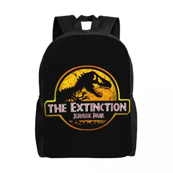 Мир динозавров, Парк Юрского периода, Рюкзак для путешествий, Женский, мужской, Школьный Компьютер, сумка для книг, сумки для студентов колледжа, Дневной рюкзак
