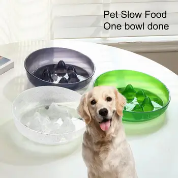 Многофункциональная миска для кошек, портативная миска для медленного кормления собак, Наклонная, предотвращающая удушье, миска для медленного кормления домашних животных.