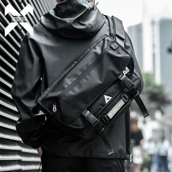 Мужская сумка-мессенджер, уличные модные тактические водонепроницаемые сумки на плечо, уличная сумка в стиле милитари в стиле хип-хоп, Оксфордская сумка WB25