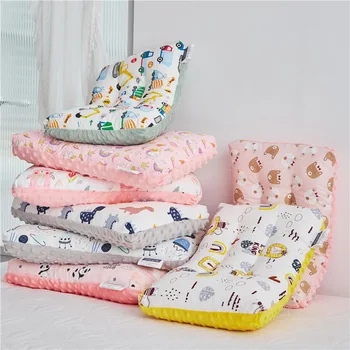 Мягкая марлевая детская подушка Удобная бархатная подушка Doudou для новорожденных Подголовник для сна ребенка Дышащая детская подушка для младенцев