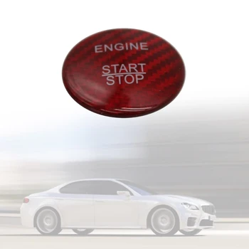 Нажимная крышка на кнопку, крышка кнопки зажигания автомобиля, украшение для автомобиля и кнопки остановки для Mercedes