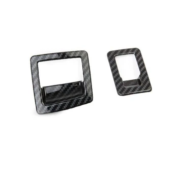 Накладка переключателя дверного стеклоподъемника для C7 2014 2015 2016 2017 2018 2019 Аксессуары ABS из углеродного волокна