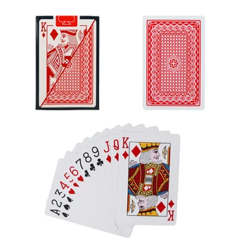 Новая пластиковая водонепроницаемая пленка из 100% ПВХ с рисунком для взрослых, карты для покера, игральные карты 58 * 88 мм, карты для покера, настольные игры