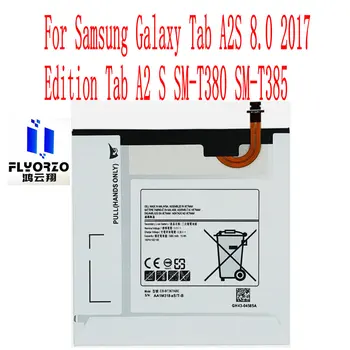 Новый аккумулятор EB-BT367ABE Для Samsung Galaxy Tab A2S 8.0 2017 Edition Tab A2 S SM-T380 SM-T385 планшет