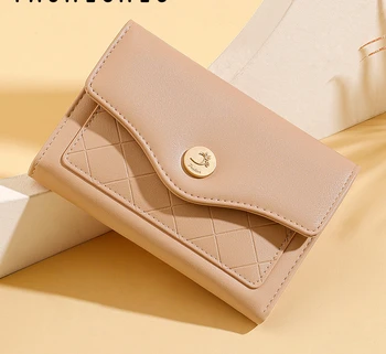 Новый женский короткий дизайнерский кошелек-конверт с несколькими картами Ringer, простой кошелек