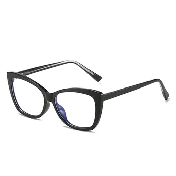 Новый тренд, Модные Лоскутные Оптические антисиневые очки, Женские Винтажные Леопардовые Компьютерные очки, Женские очки-окуляры