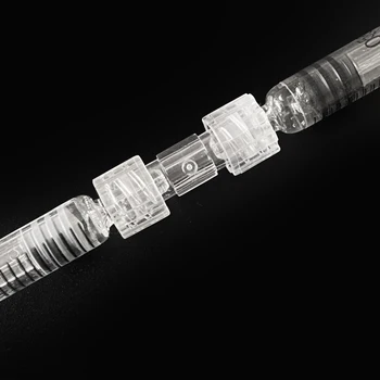 Полипропиленовый пластик прочная независимая упаковка с резьбой Luhr асептическая обработка безопасный и гигиеничный соединитель для инъекционного шприца 100
