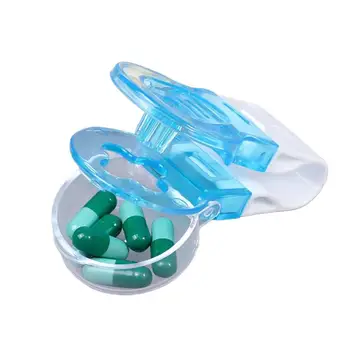 Портативное устройство для приема таблеток, открывалка для упаковки таблеток, вспомогательный инструмент, дозатор таблеток, коробка для хранения, футляр для таблеток, отсутствие контакта, легко вынимать таблетки