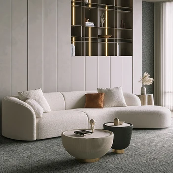 Пуфы для гостиной Современный диван Nordic Lazy Lounge Глубокое кресло Секционный диван Диваны Bubble Corner Fauteuil Салонная Мебель DWH