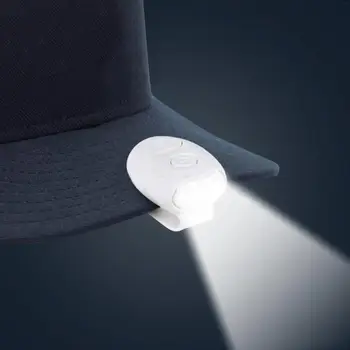 Светодиодная поворотная кепка для шляпы с фонариком на клипсах, налобные фонари, налобные фонари, кепки на клипсах для кемпинга, рыбалки, пеших прогулок