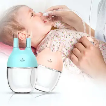 Силиконовая трубка для всасывания во рту Младенца, очиститель для носа, присоска, Детский назальный аспиратор, инструмент для всасывания
