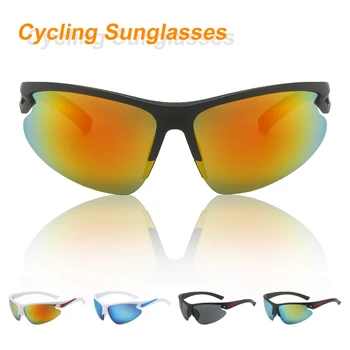 Солнцезащитные очки для велоспорта на открытом воздухе для мужчин и женщин с поляризованными линзами, защитой от UV400, Ветрозащитными солнцезащитными очками, очками для занятий спортом на открытом воздухе