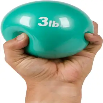 Утяжеленный мяч для тонизирующих упражнений - набор из 2 - х (3 фунта)