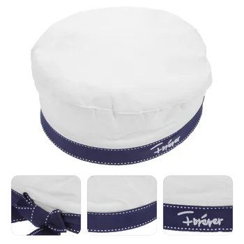 Шляпа, берет для девочек, белые матросские шляпы, Повседневная женская стильная униформа, мужские летние наряды